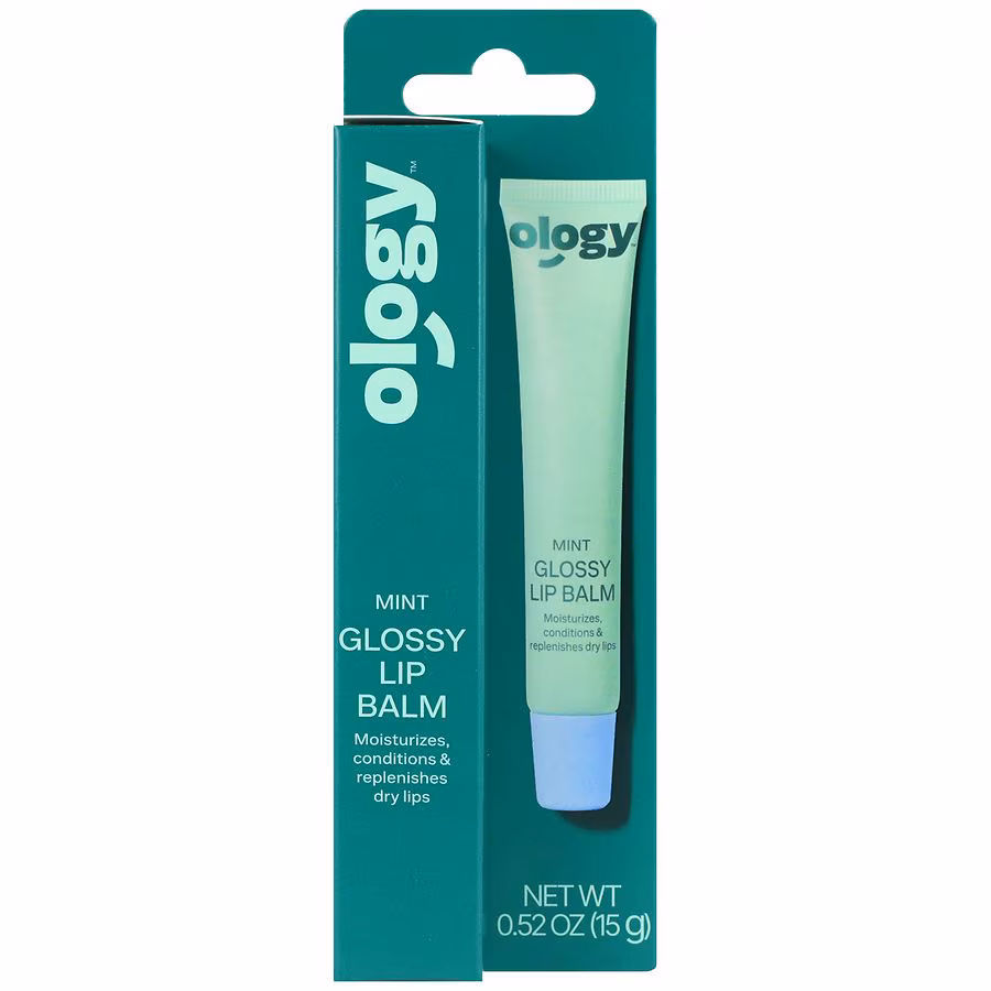 Painted Lip Balm Clear Mint