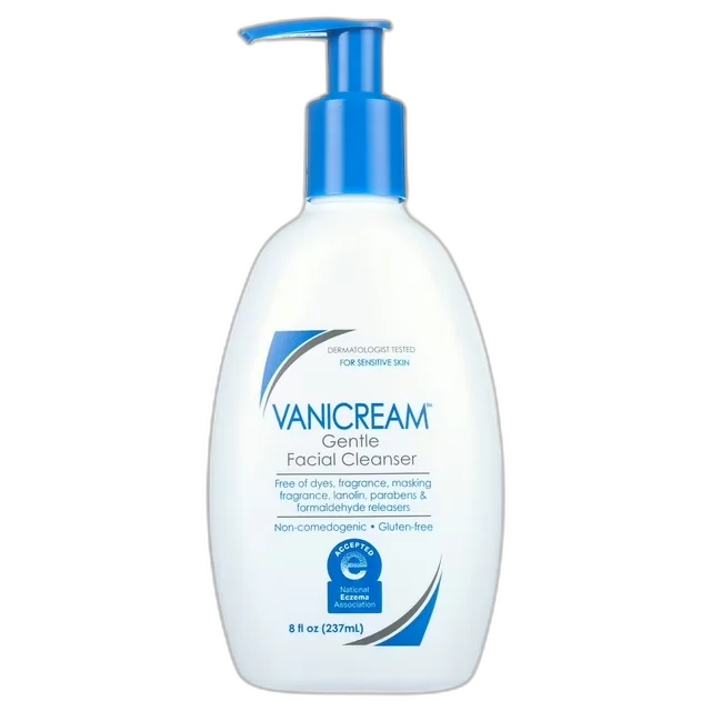 VANICREAM Gentle Facial Cleanser 8 Fl Oz
