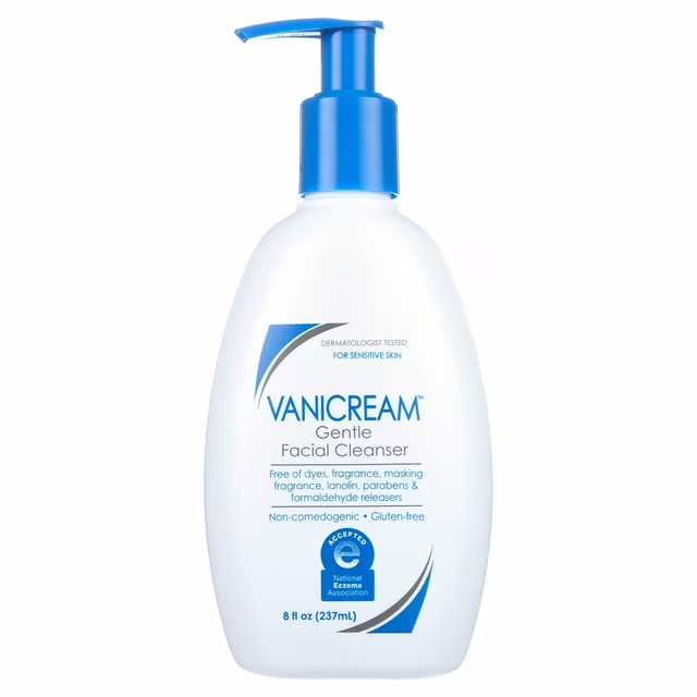 VANICREAM Gentle Facial Cleanser 8 Fl Oz