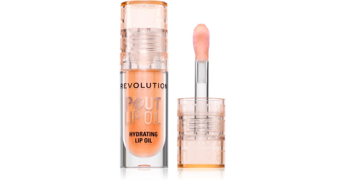 Makeup Revolution Pout Lip Oil Spritz Kiss Orange