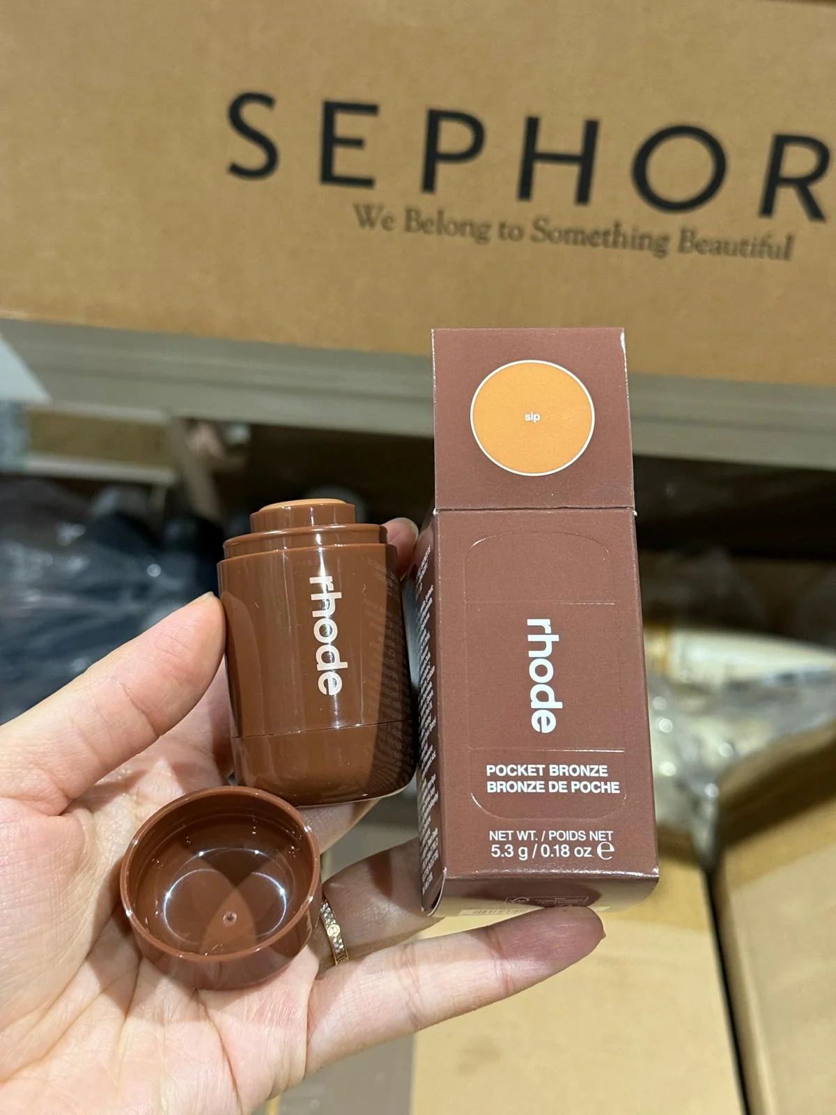 Rhode Pocket Bronze Long-Wearing Cream Bronzer
