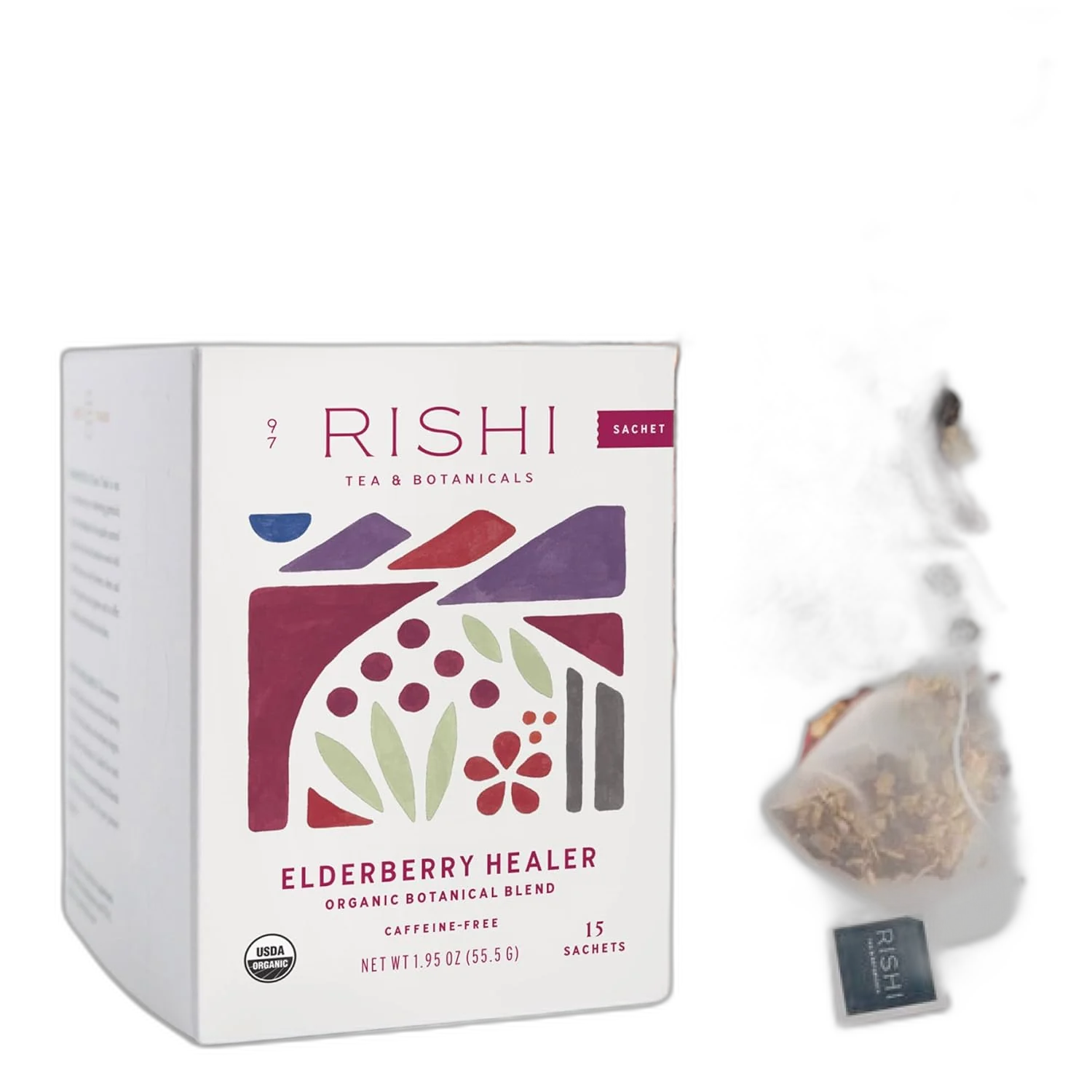Rishi Tea Elderberry Healer Herbal Tea