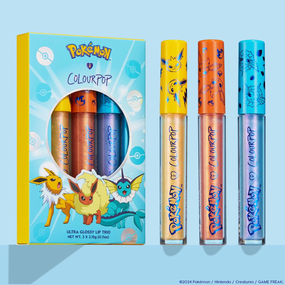 ColourPop Pokémon x ColourPop Eeveelution Collection