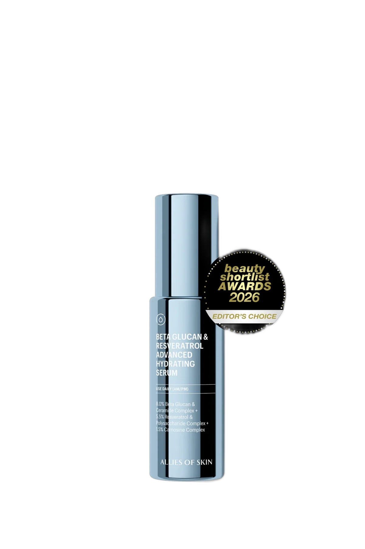 Allies of Skin Beta Glucan & Resveratrol Advanced Hydrating Serum