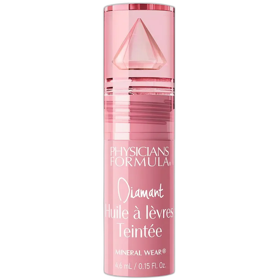 Physicians Formula Mineral Wear Lip Oil Stain- Radiant Rose