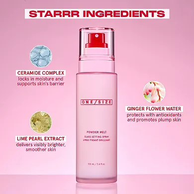 ONE/SIZE BY PATRICK STARRR Powder Melt Glass Setting Spray