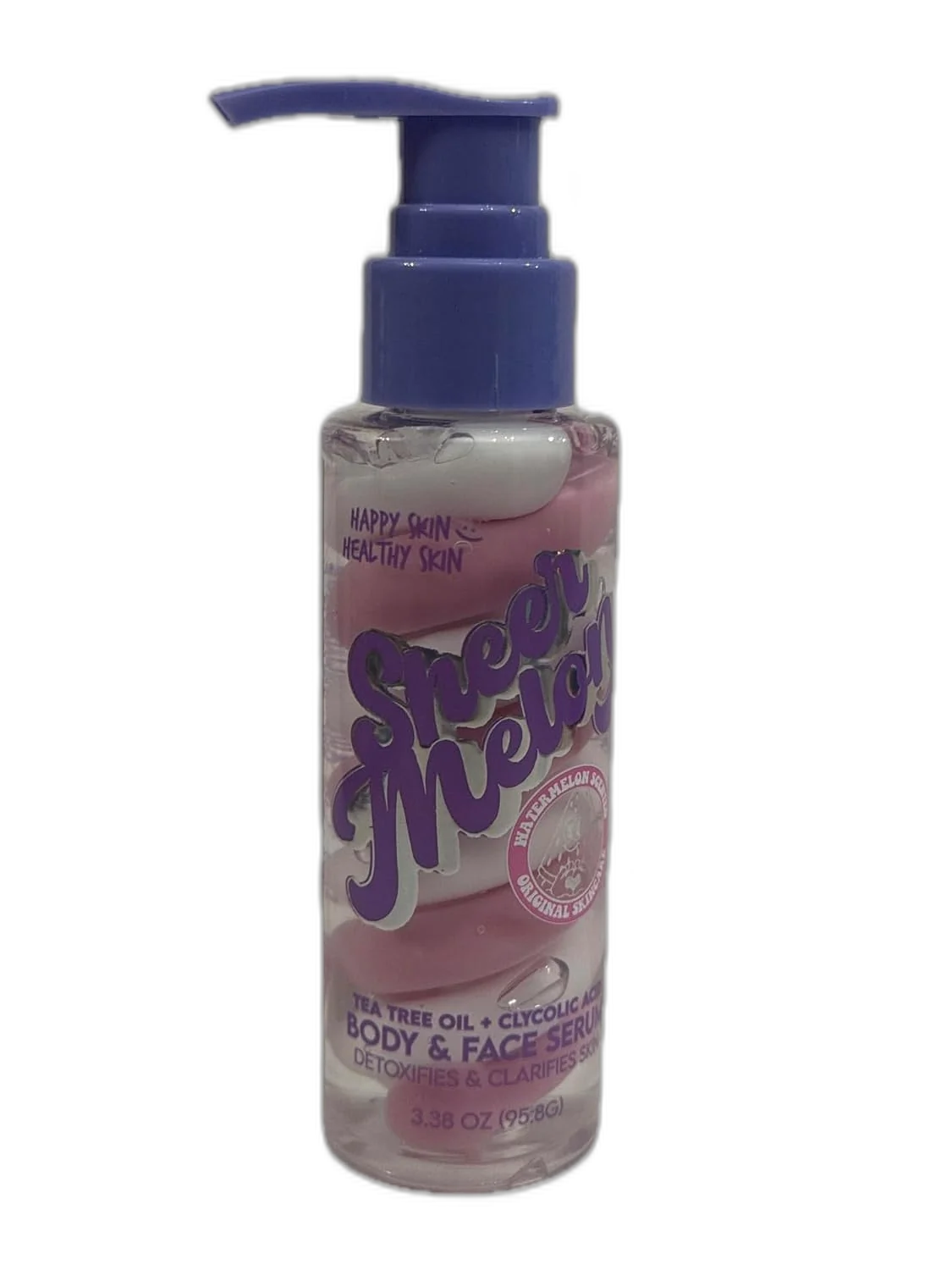 Sheer Melon Tea Tree Oil & Glycolic Acid Body and Face Serum