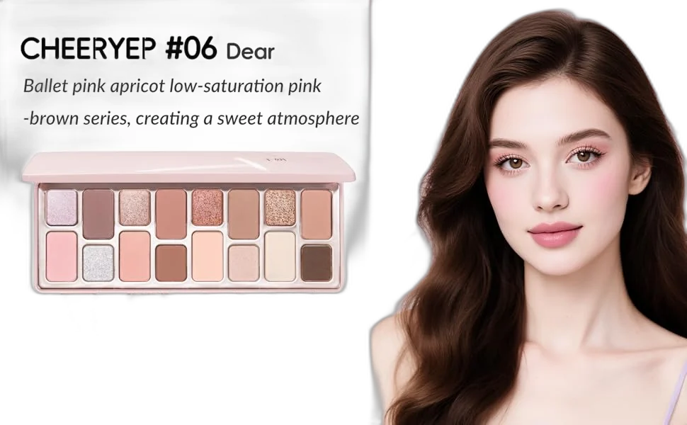 Cheery 16 Color Eyeshadow Palette