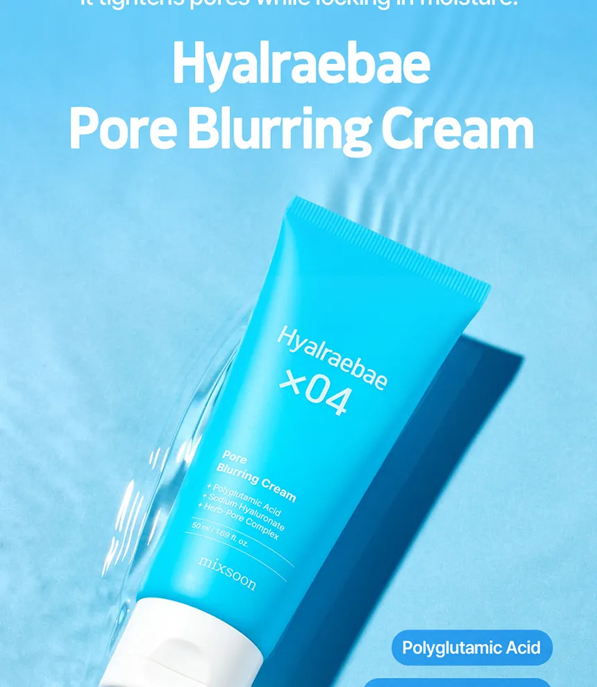 mixsoon Hyalraebae Pore Blurring Cream