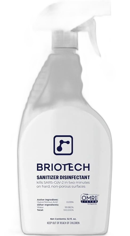 Briotech Hypochlorous Acid Spray