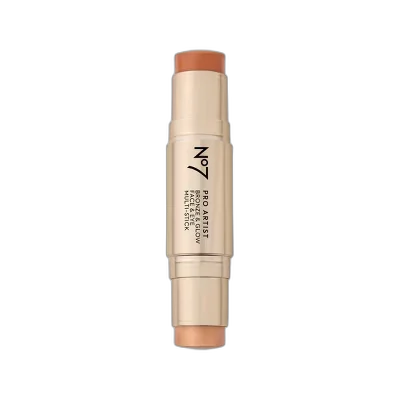 No7 Pro Artist Radiant Glow Powder Highlighter // Gold Silk