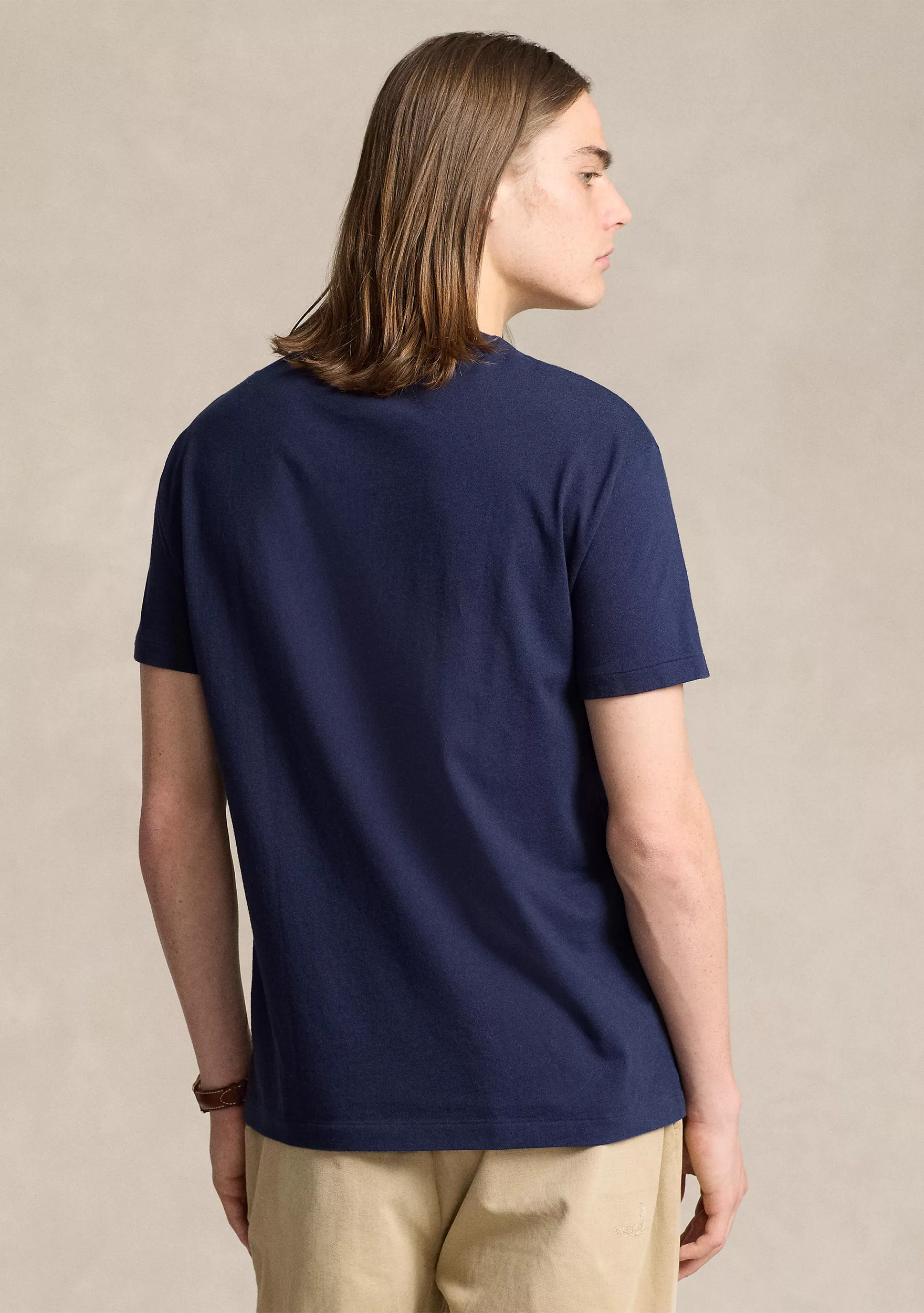 Boyfriend jersey classic-fit T-shirt