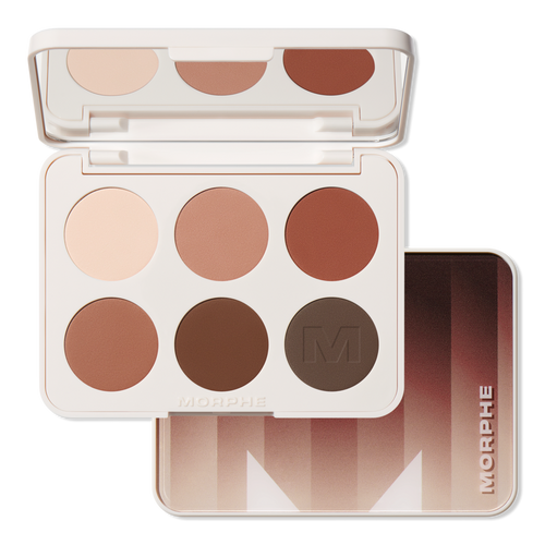 Morphe Chromaplus 6-Pan Eyeshadow Palette - Tailored Nudes