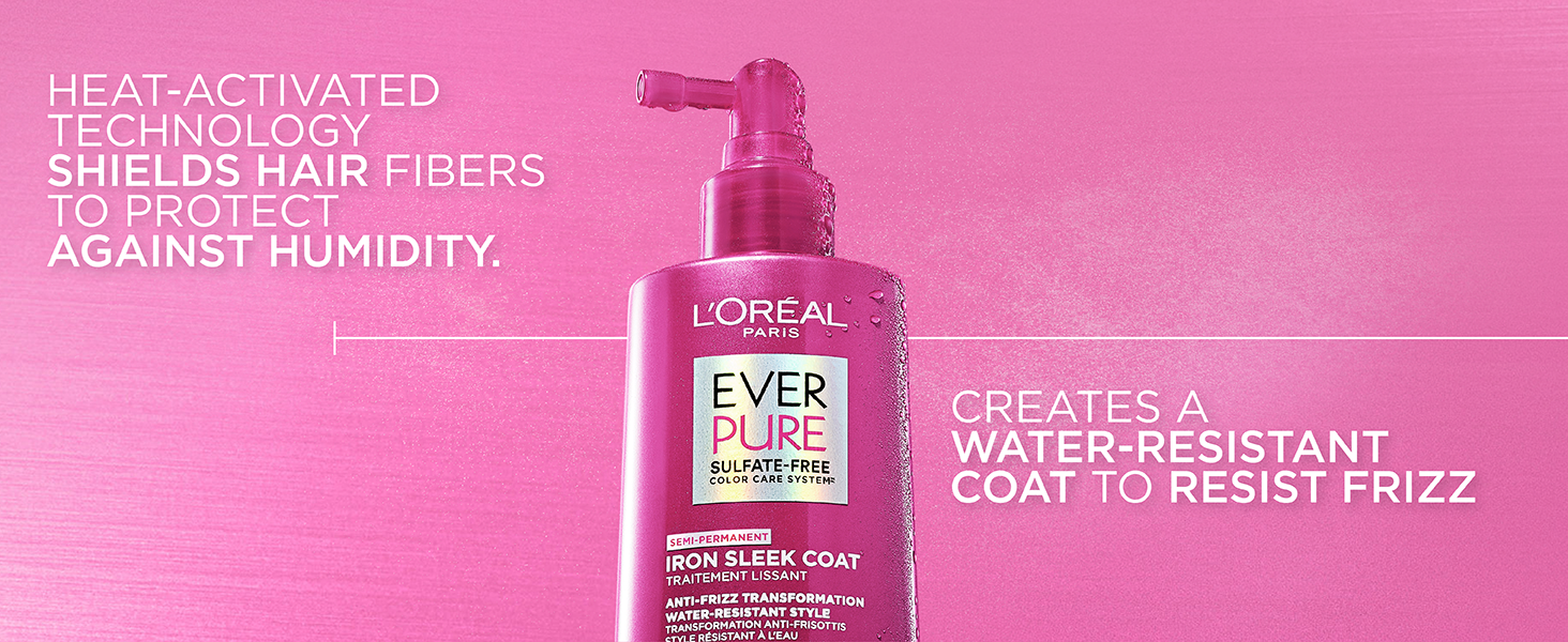 L’Oreal EverPure Iron Sleek Coat Anti-Frizz Hair Treatment