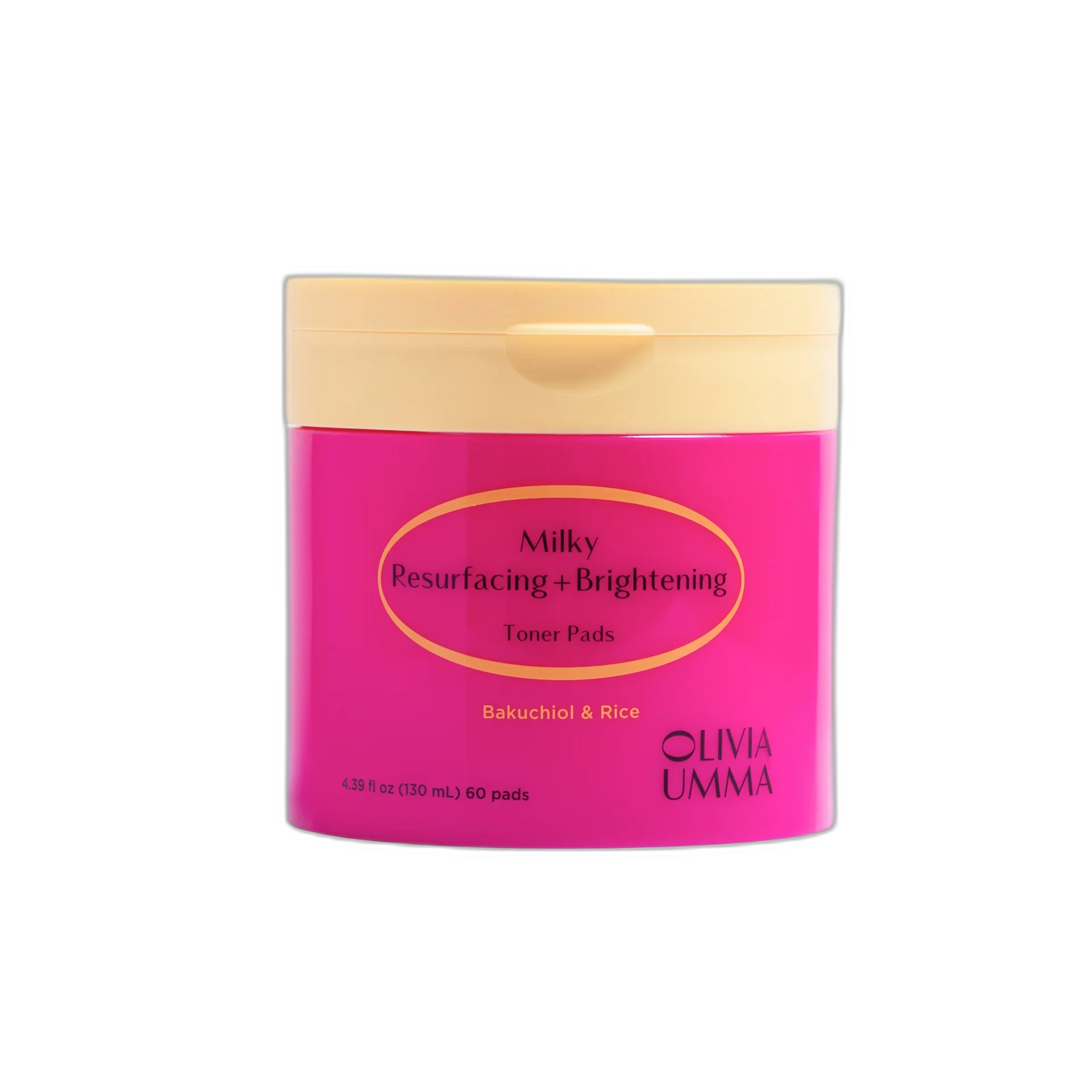 OLIVIAUMMA Milky Resurfacing + Brightening Toner Pads