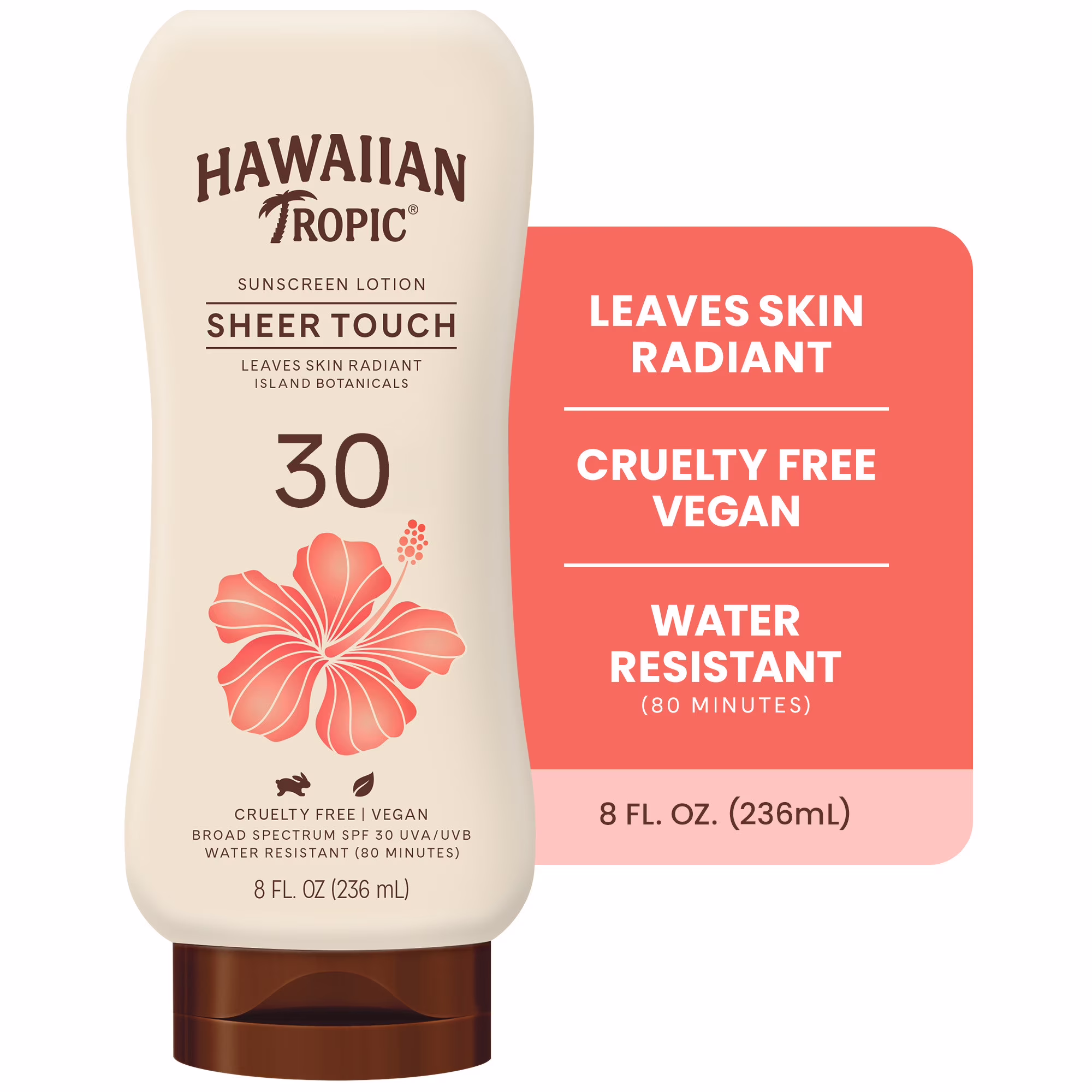 Hawaiian Tropic Sheer Touch SPF 30 Sunscreen Lotion