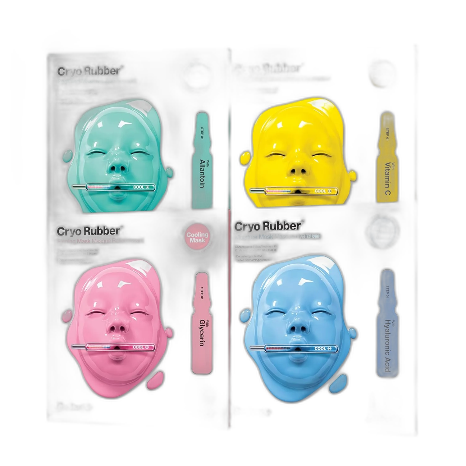 Dr. Jart Cryo rubber masks