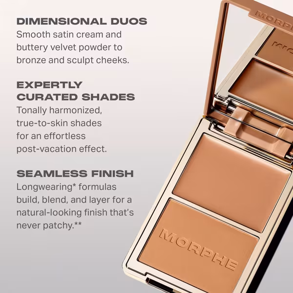 Morphe Cheek Thrills Bronzer & Tone Duo
