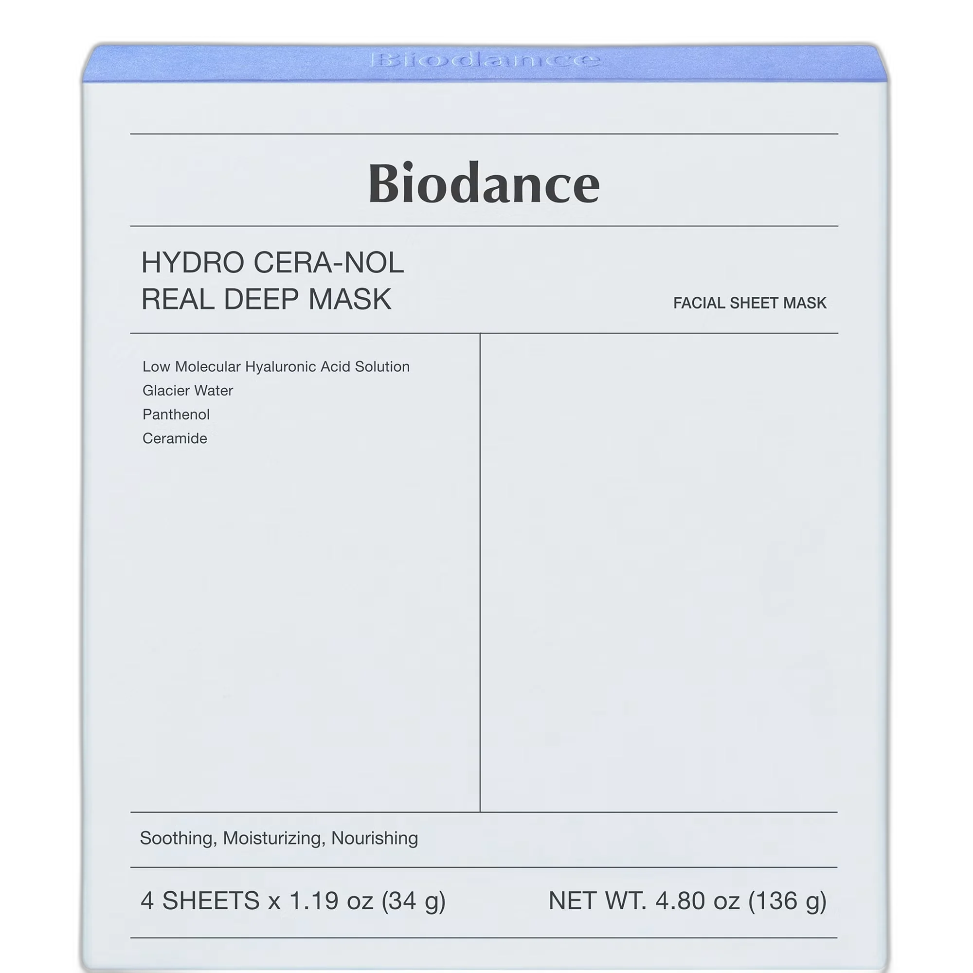 BIODANCE Hydro Cera-nol Real Deep Mask