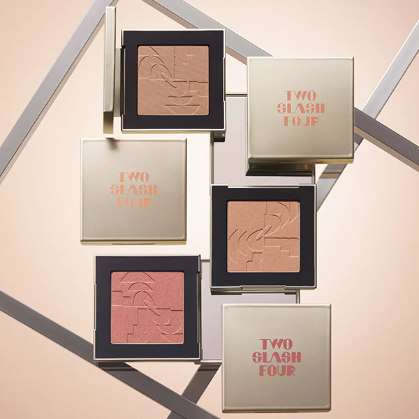 TWO SLASH FOUR All Over Face Blush (BURN PINK) (12 Options)