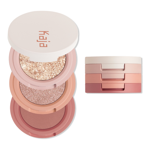Kaja Beauty Bento Stacked Eyeshadow Trio - Peach Madeline