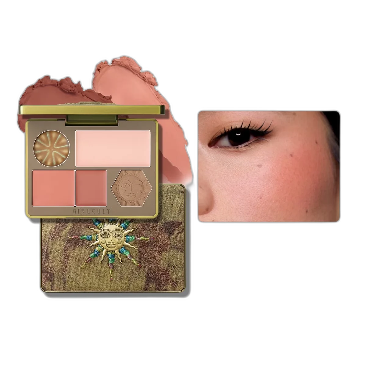 GIRLCULT The Peach Blossom Spring Series All-in-One Palette