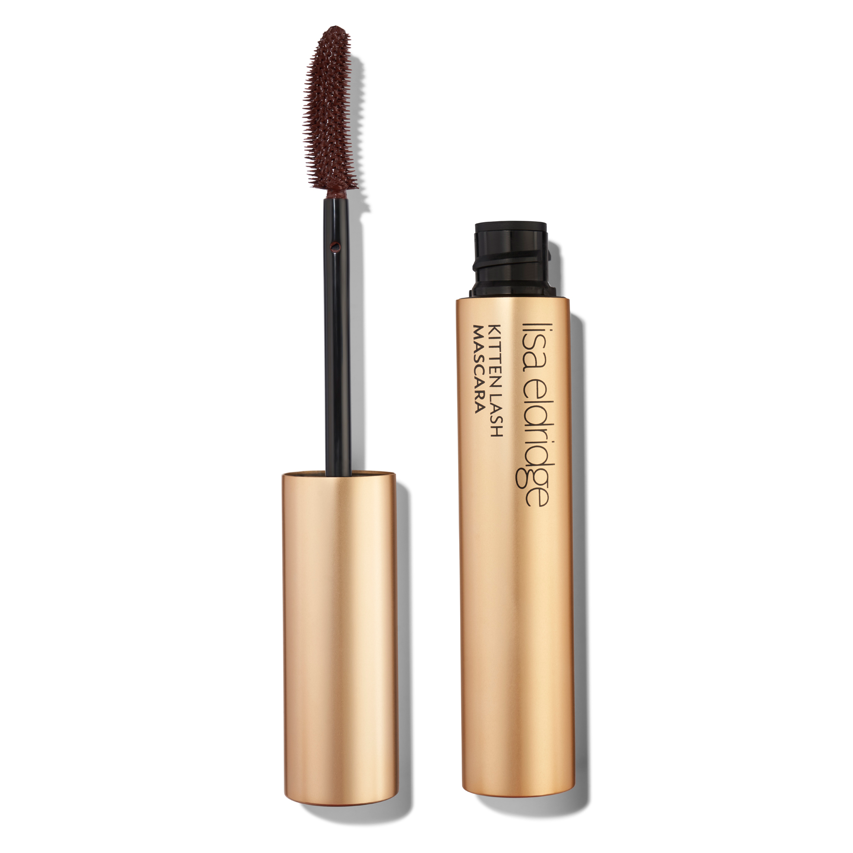 Lisa Eldridge Kitten Lash Mascara | Black, Burnt Umber
