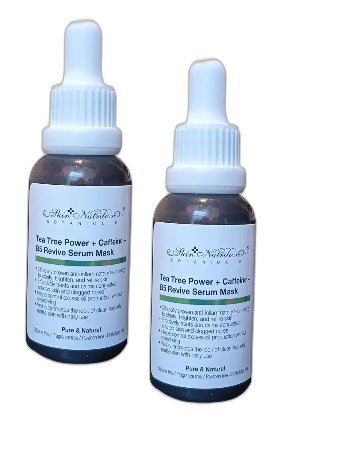 Skin Nutrition Botanicals Tea Tree + Caffeine + B5 Serum Mask