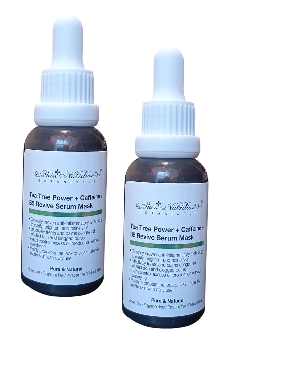 Skin Nutrition Botanicals Tea Tree + Caffeine + B5 Serum Mask