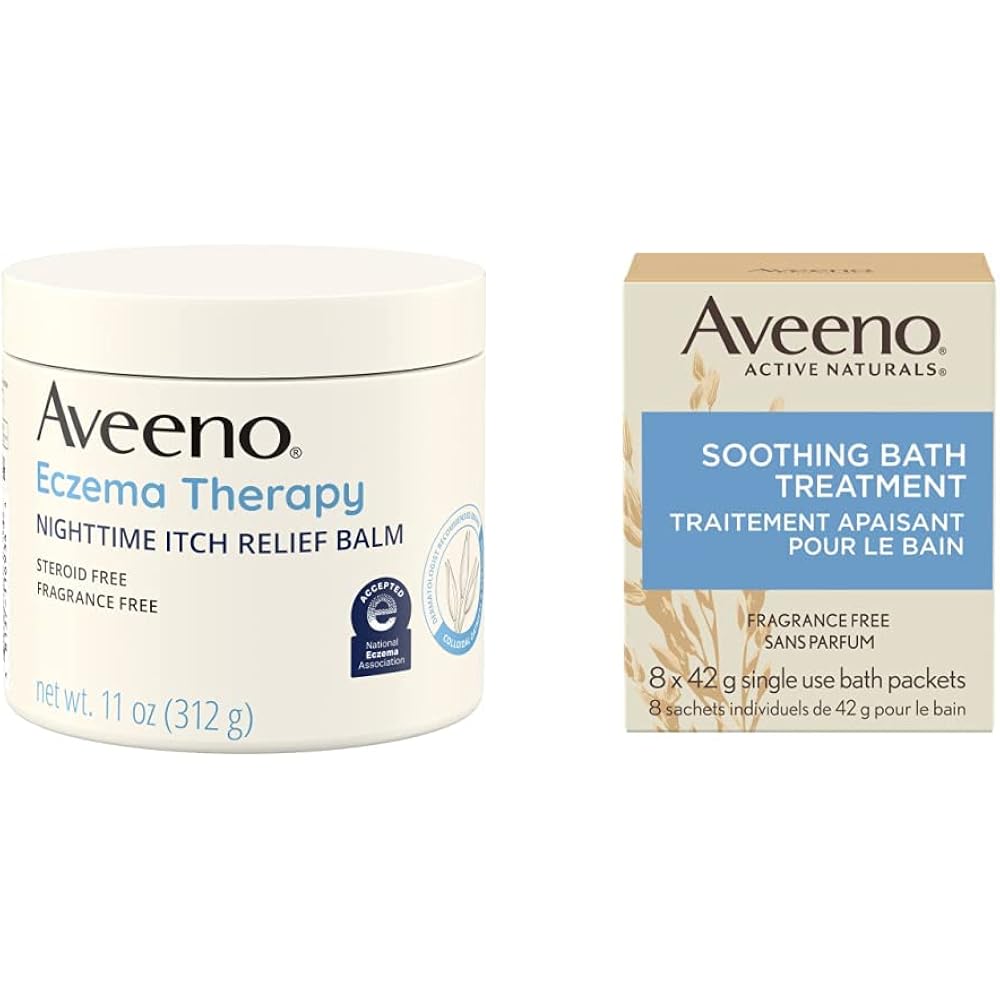 Aveeno Eczema Therapy Nighttime Itch Relief Balm