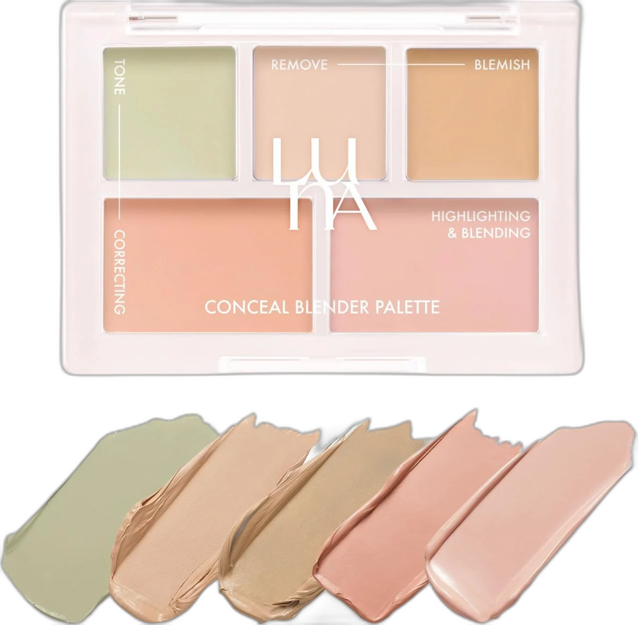 Luna Concealer Blender Palette (01)
