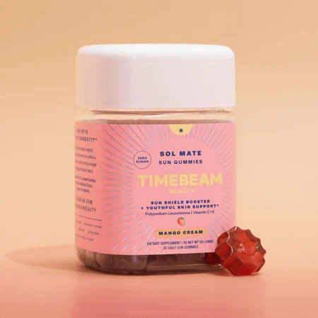 Timebeam Sol Mate Sun Gummies Skin Protection Supplement