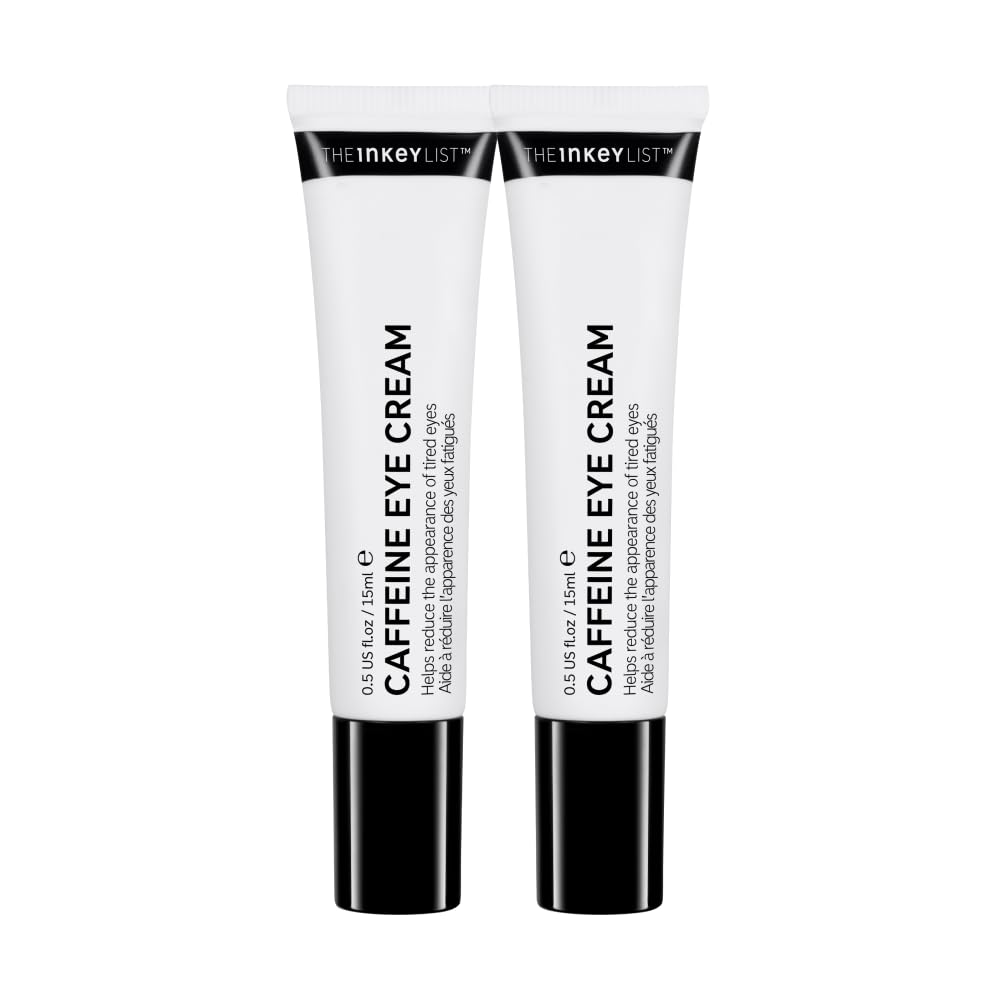 The Inkey List JAMO x The INKEY List Reusable Eye Patches and Caffeine Eye Cream Duo