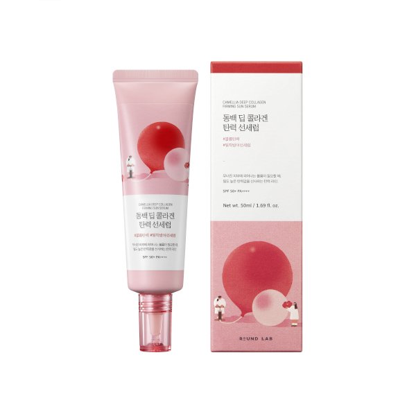 Round Lab Camellia Deep Collagen Firming Sun Serum