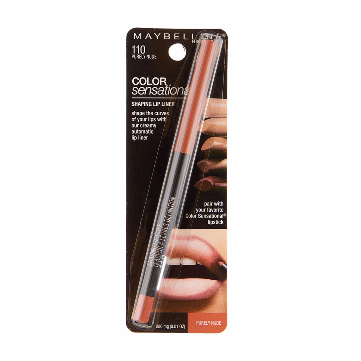 Maybelline Color Sensational Shaping Lip Liner Purely Nude 110
