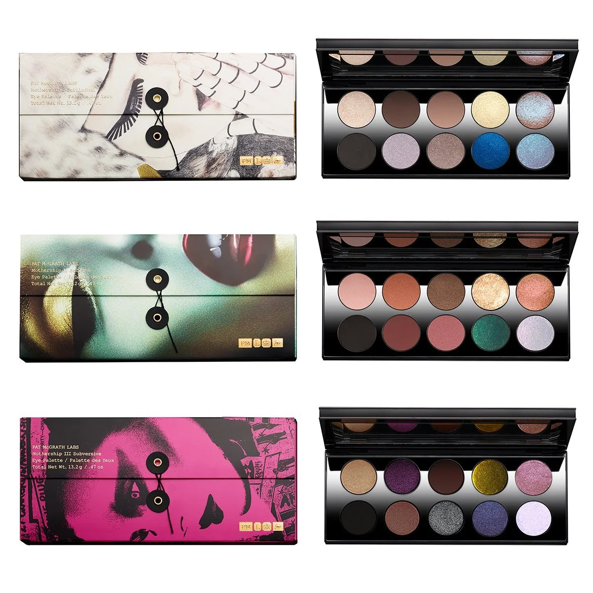 Pat McGrath palettes