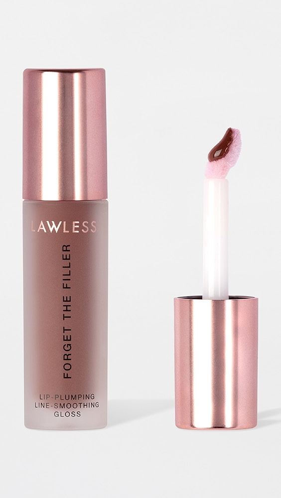 Lawless Forget The Filler Lip Plumper Line Smoothing Gloss in Velvet