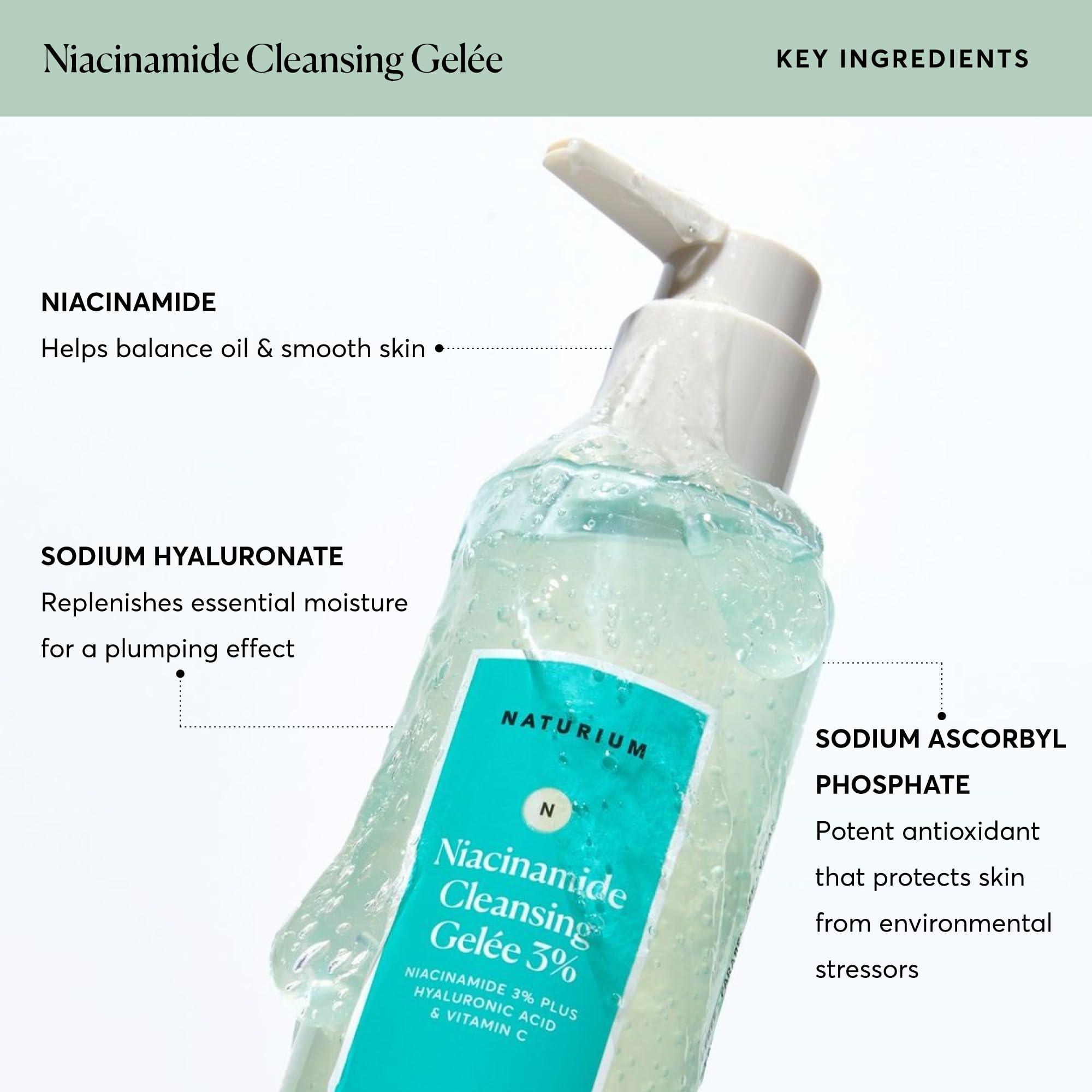 Naturium Niacinamide Cleansing Gelee 3%
