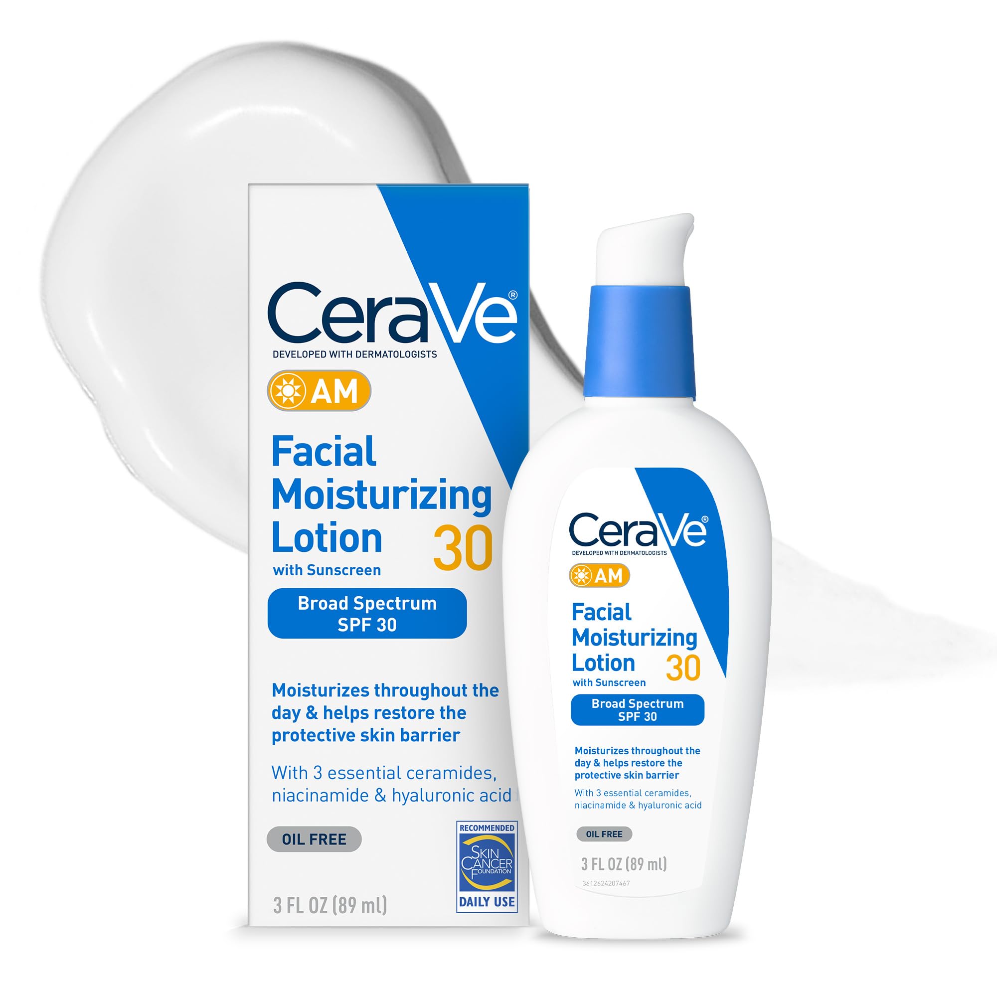 CeraVe Cream, Lotion, and Facial Lotion SPF