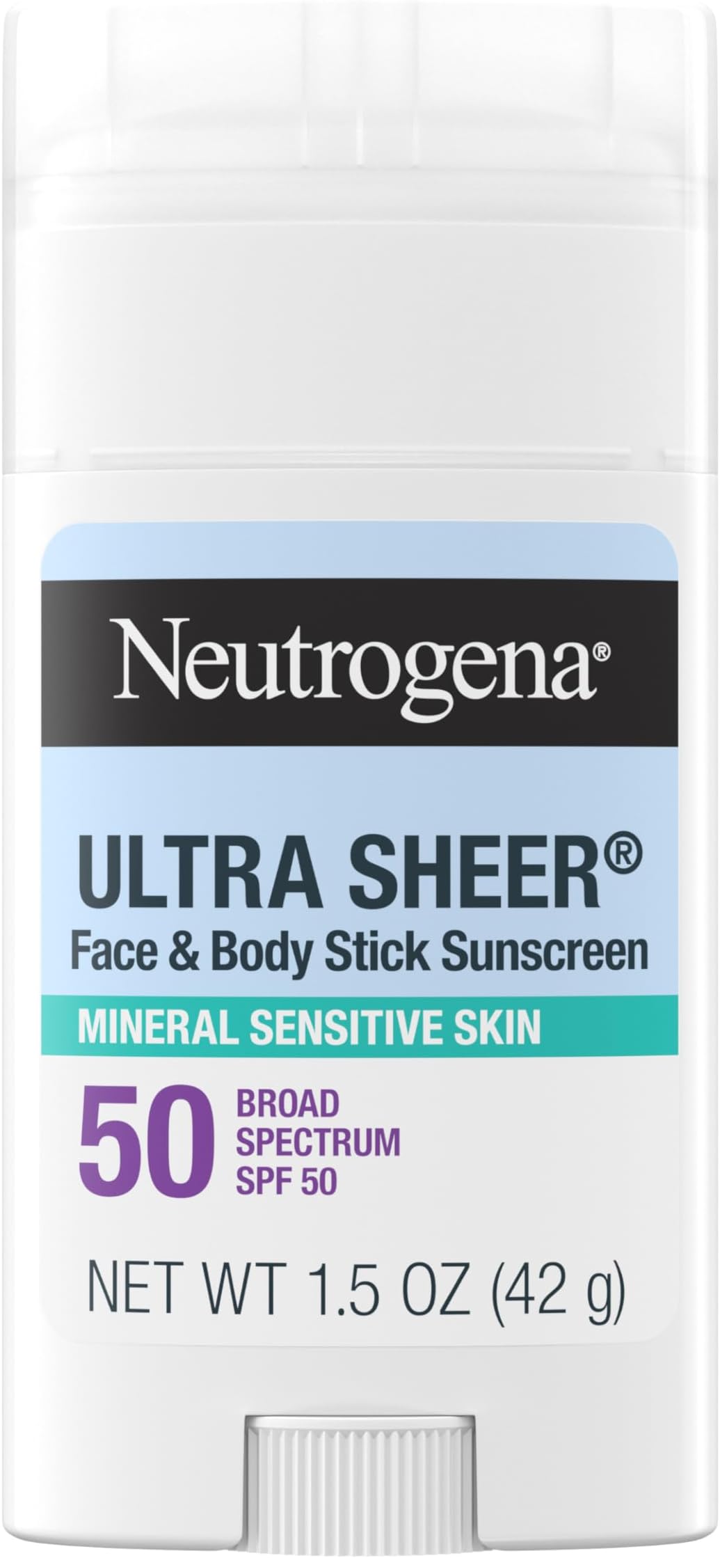 Neutrogena Ultra Sheer Mineral Face & Body Sunscreen Stick SPF 50+
