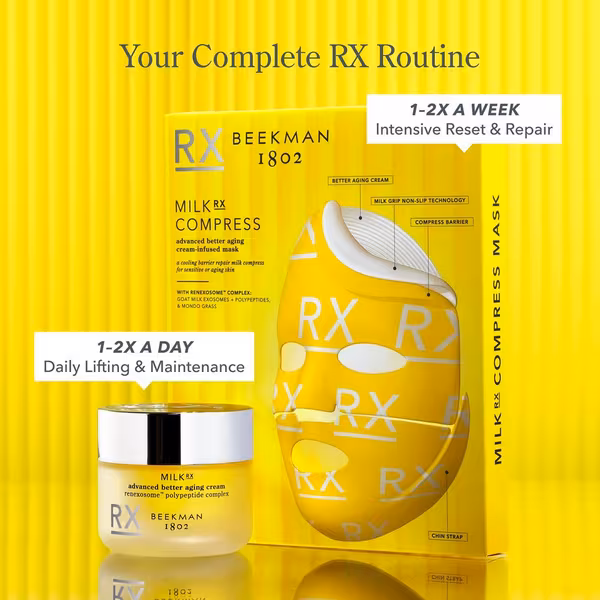 Beekman 1802 Will Not Fall Off Milk RX Complex Face Mask