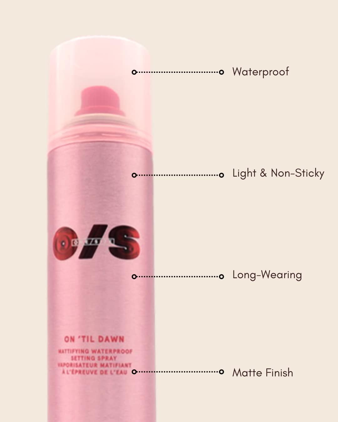 OneSize On Til Dawn Caramel Glow Setting Spray