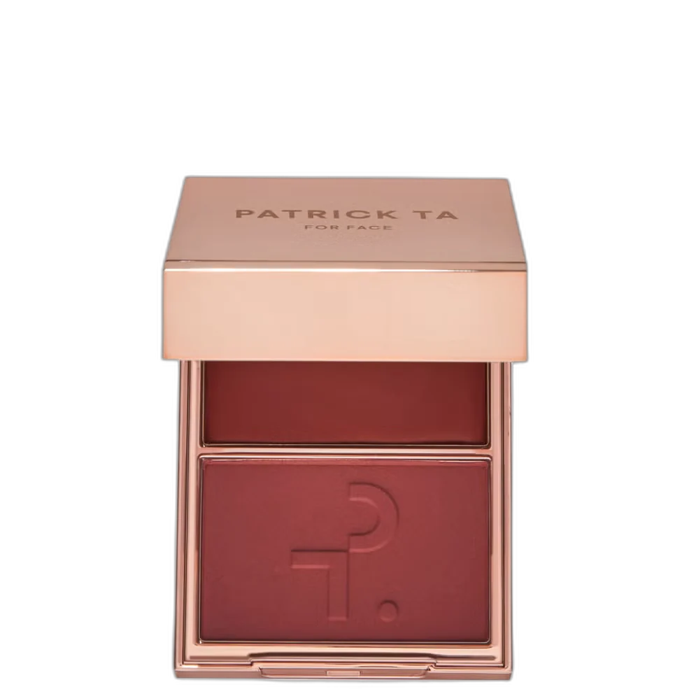 Patrick Ta Beauty Cream And Powder Blush Duo shade She Knows Who She is