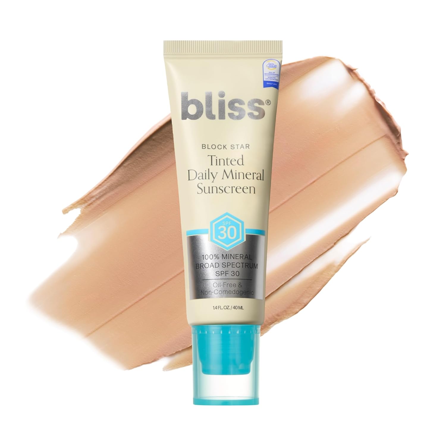 Bliss Block Star SPF 30 Daily Tinted Mineral Sunscreen