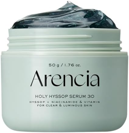 Arencia Glow Hyssop Overnight Face Mask Serum