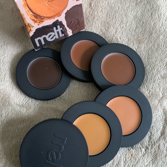 Melt Cosmetics Neutral Browns Petite Eyeshadow Stack