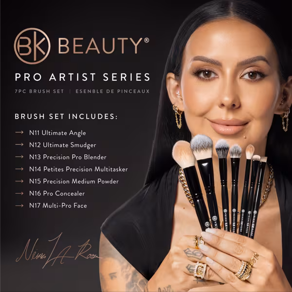 BK BEAUTY Nikki La Rose Pro Artist Brush Set