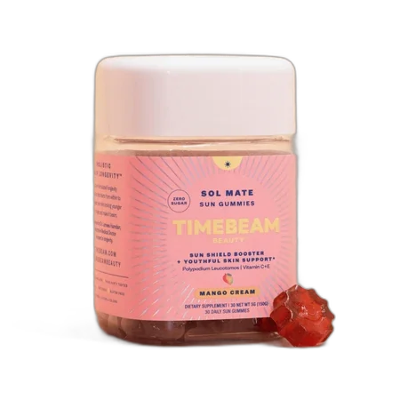 Timebeam dev Sol Mate Sun Gummies Skin Protection Supplement
