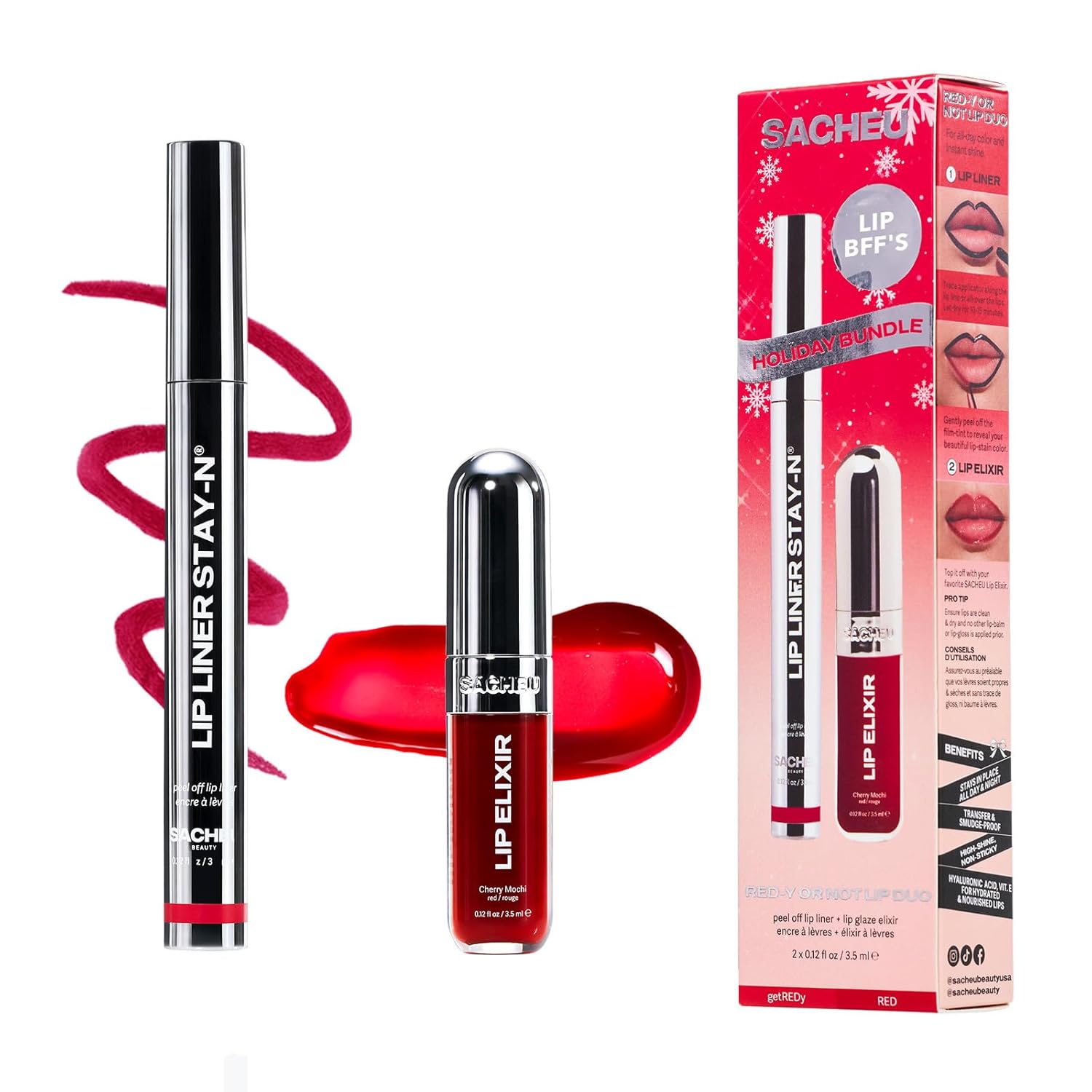 Sacheu Lip Tint in 01 Noohde
