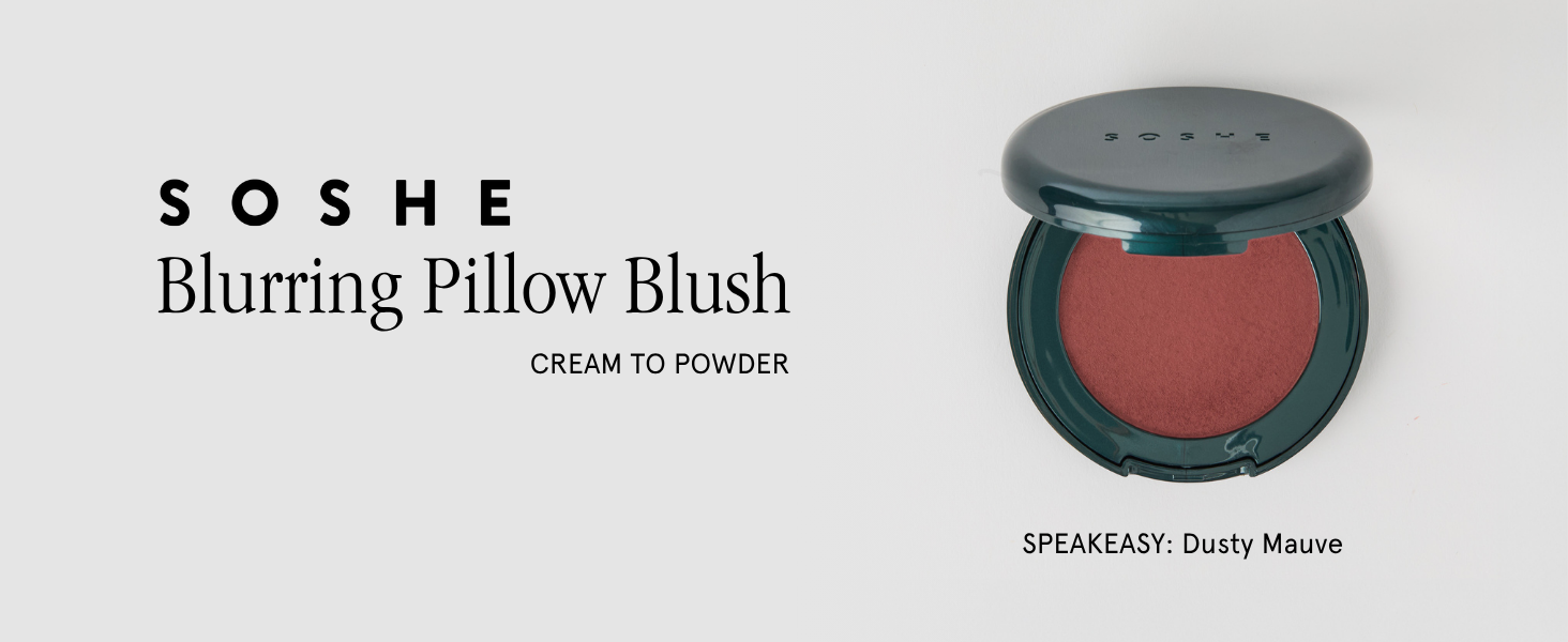Soshe Blurring Pillow Blush | Speakeasy